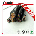 Multi pair Underground cat5e Water blocked cat5e outdoor cable 50 pair with Gel Filled